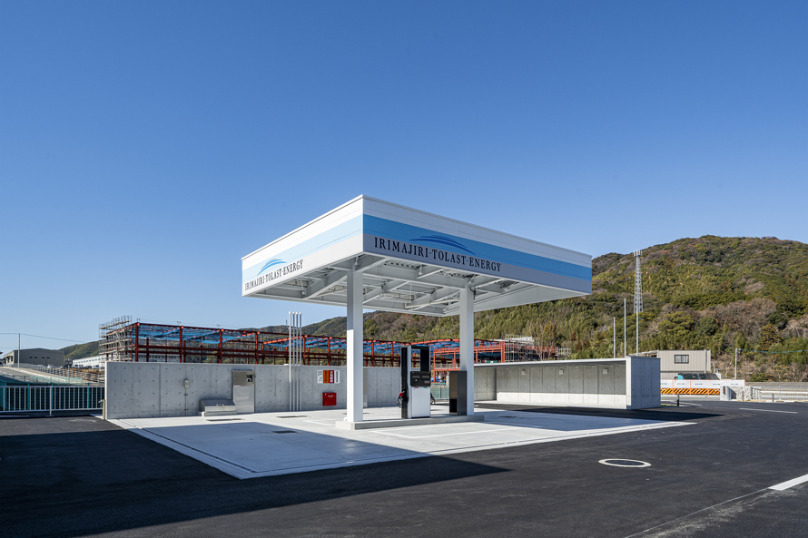 自家給油施設外観